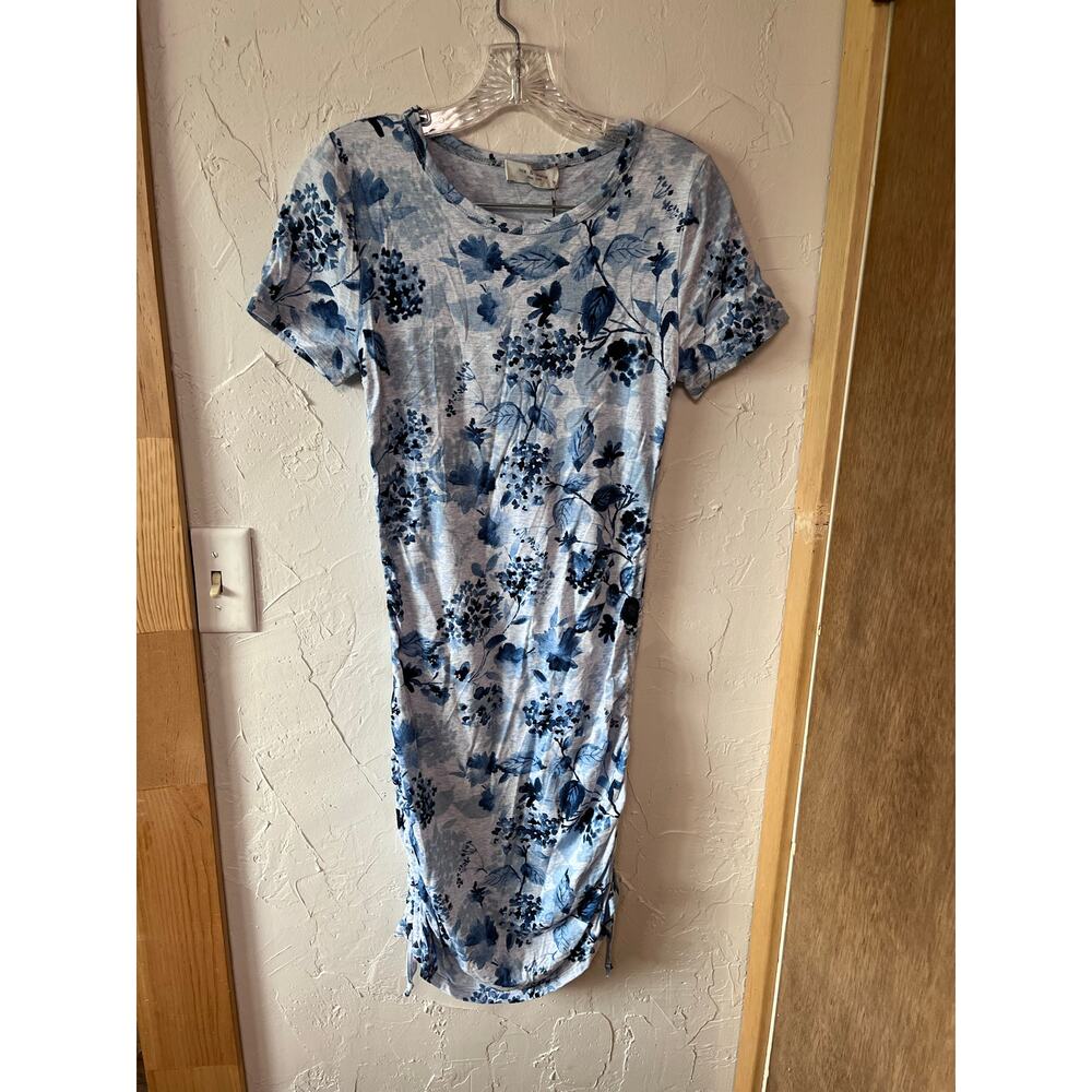 Lola & Sophie‎ Floral T-shirt Dress Sz S - Picture 2 of 8